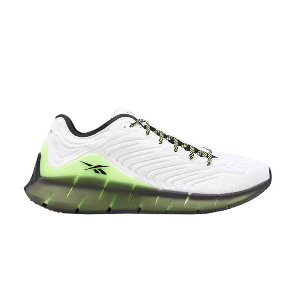 Reebok Zig Kinetica White Solar Green