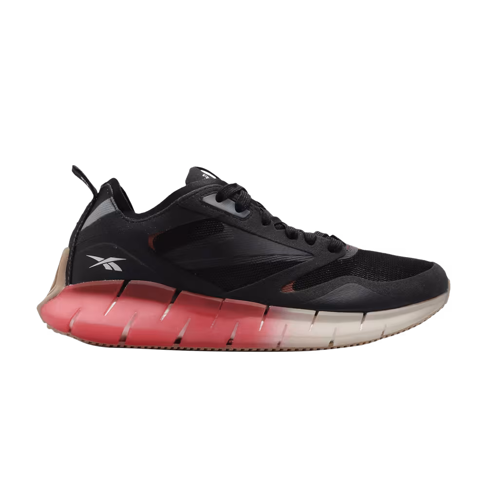 Reebok Women's Zig Kinetica Horizon Black Maroon