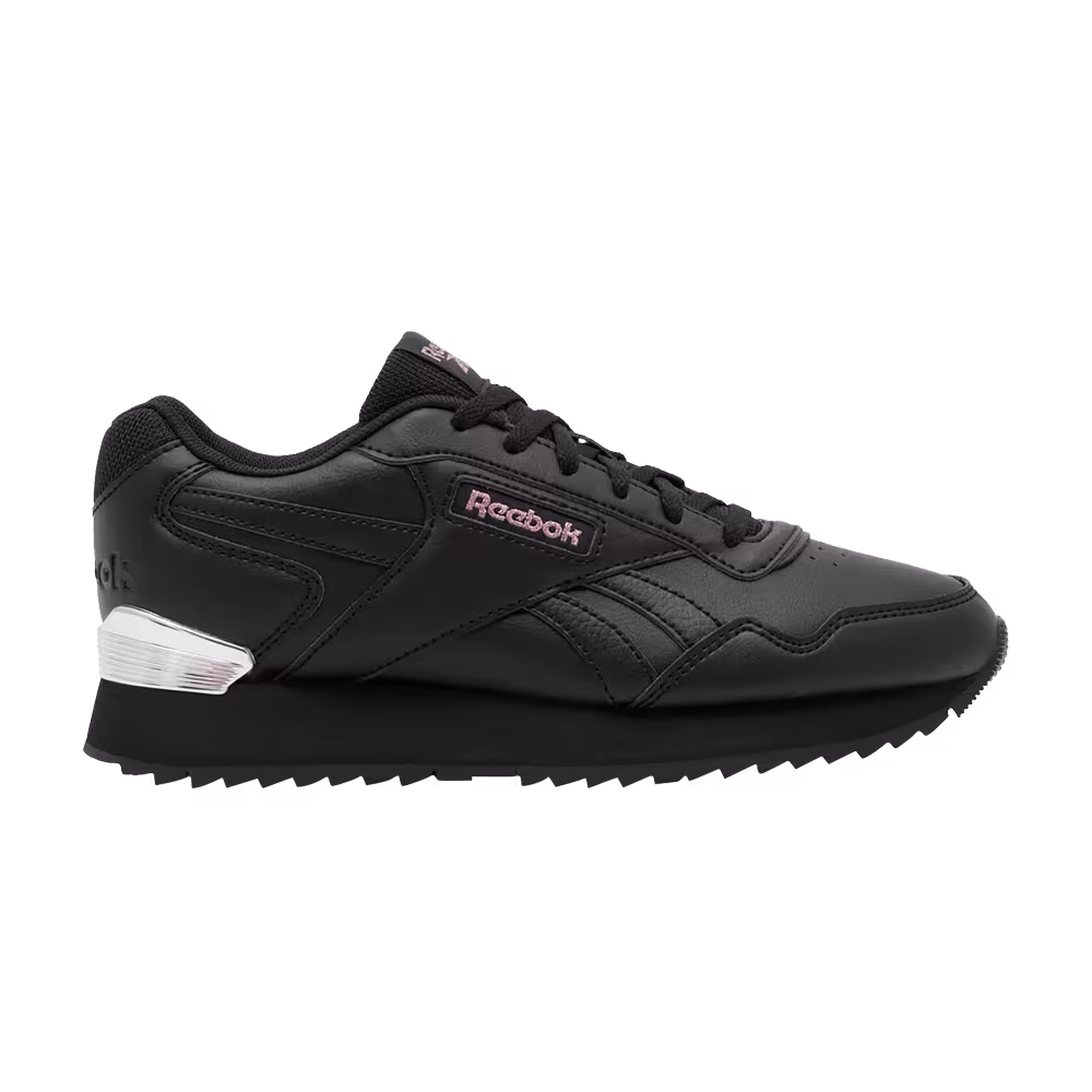 Reebok Women's Glide Ripple Clip Black Rose Gold
