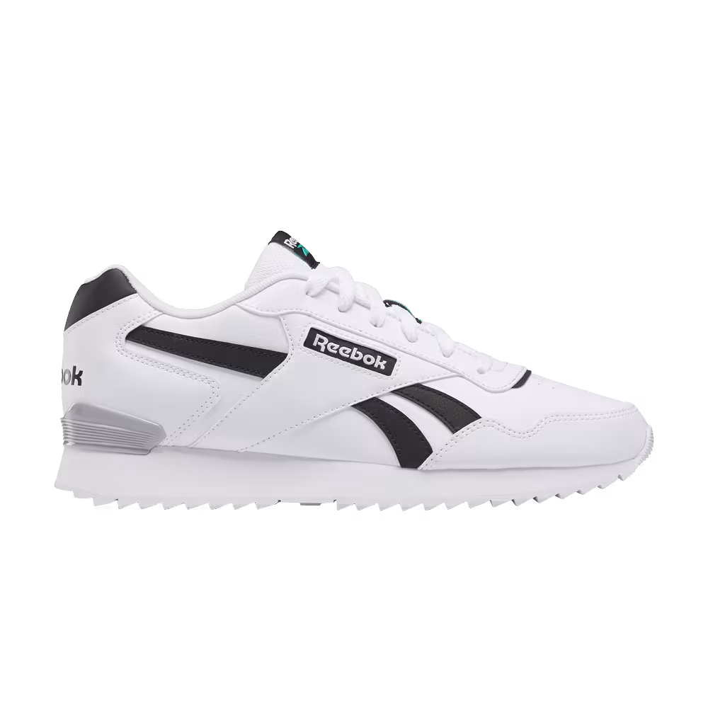 Reebok Glide Ripple Clip White Black Classic Teal