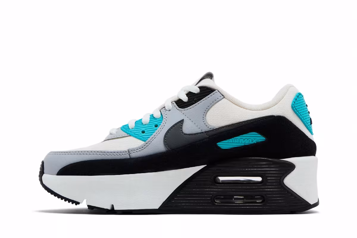 Nike Women's Air Max 90 LV9 Laser Blue, view 4