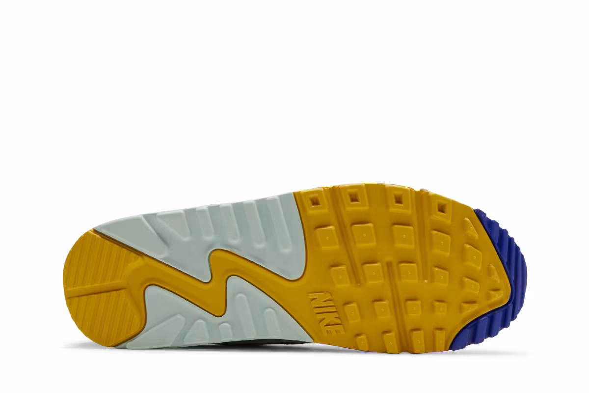 Nike Women's Air Max 90 Summit White Multi, view 5