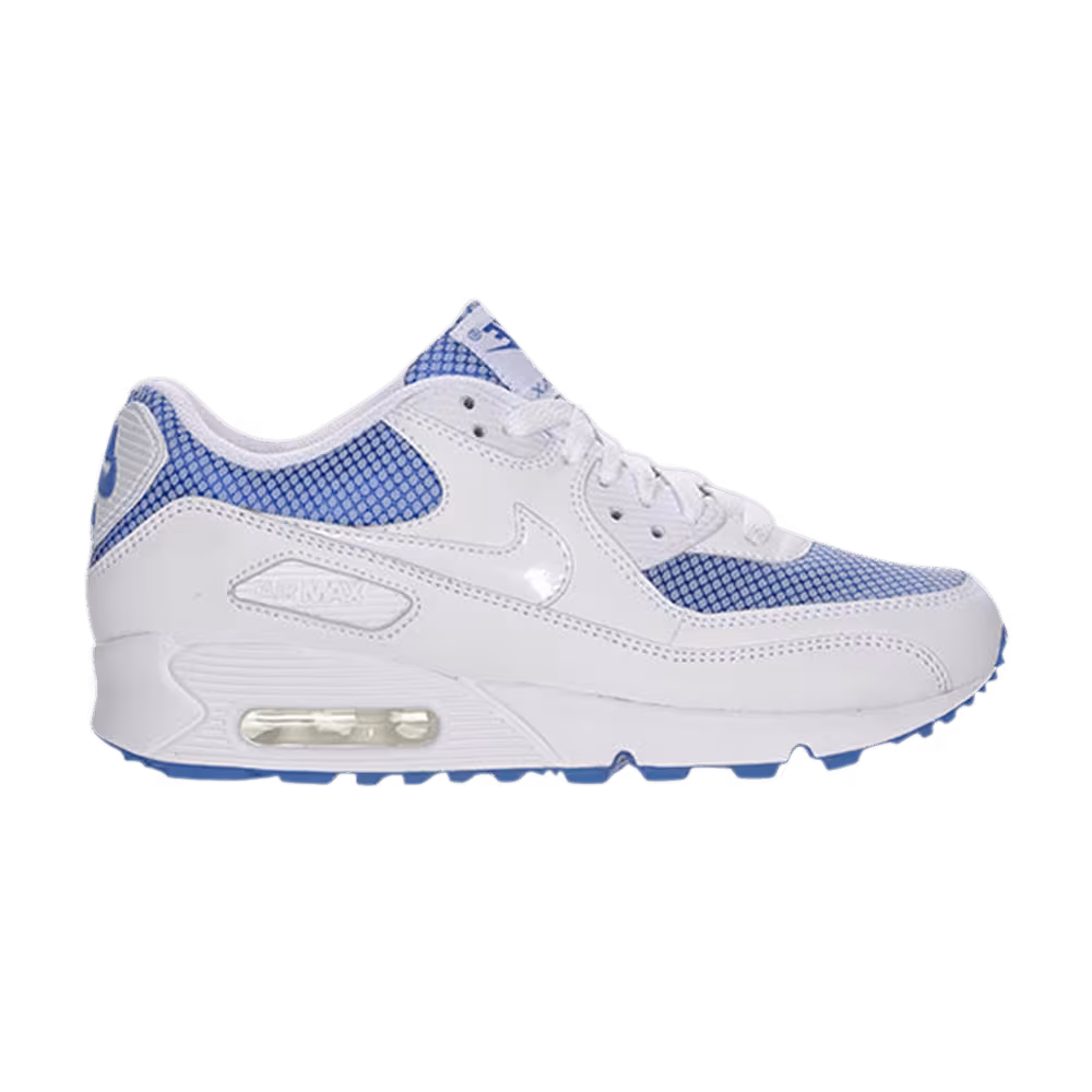 Nike Women's Air Max 90 White Varsity Royal