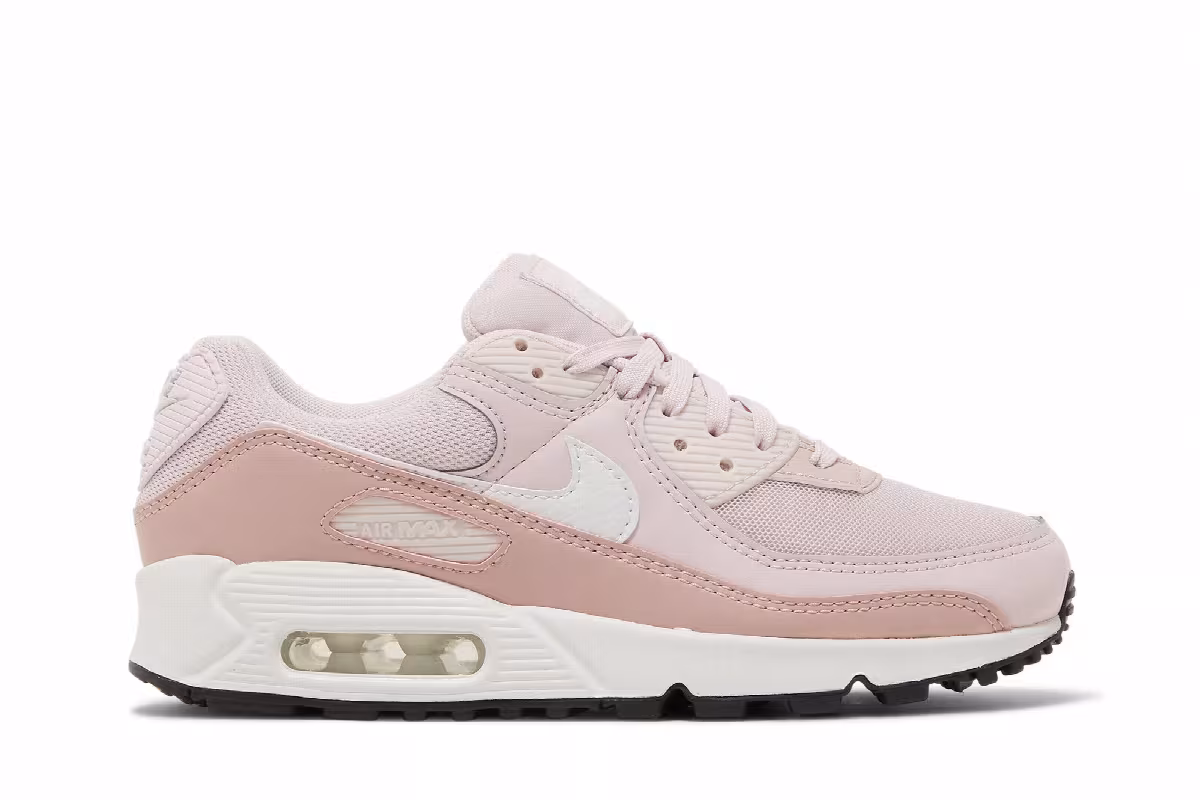 Nike Women's Air Max 90 Barely Rose, view 2