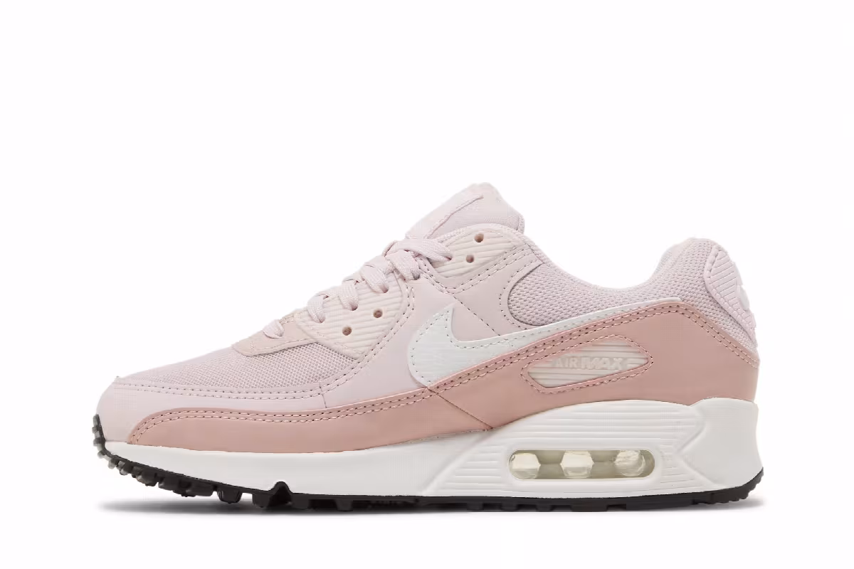 Nike Women's Air Max 90 Barely Rose, view 4