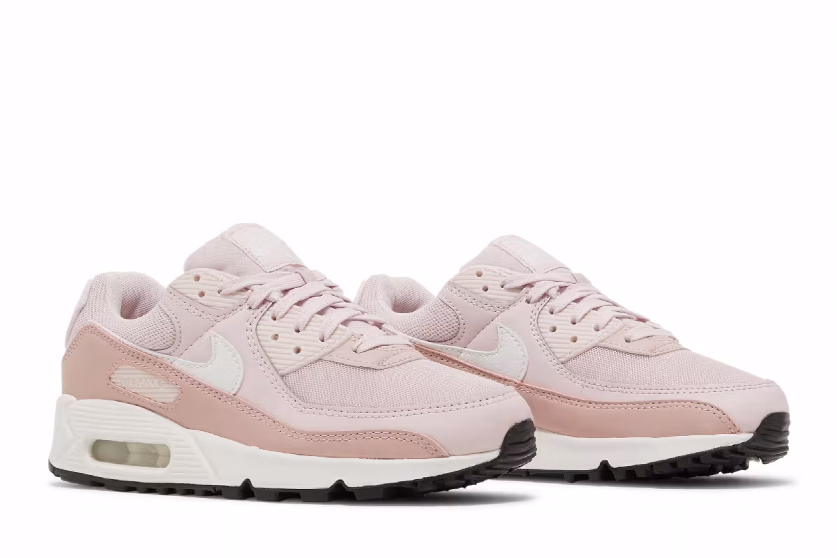 Nike Women's Air Max 90 Barely Rose, view 9