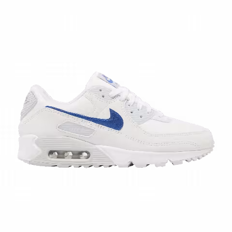 Nike Wmns Air Max 90 'White Metallic Blue'