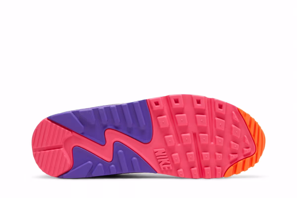 Nike Women's Air Max 90 White Multi, view 5