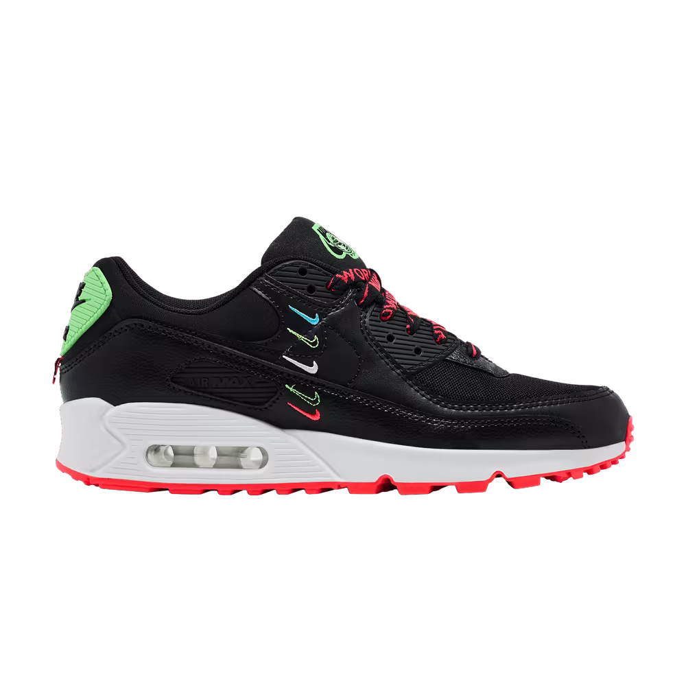 Nike Women's Air Max 90 SE Worldwide Pack - Black Flash