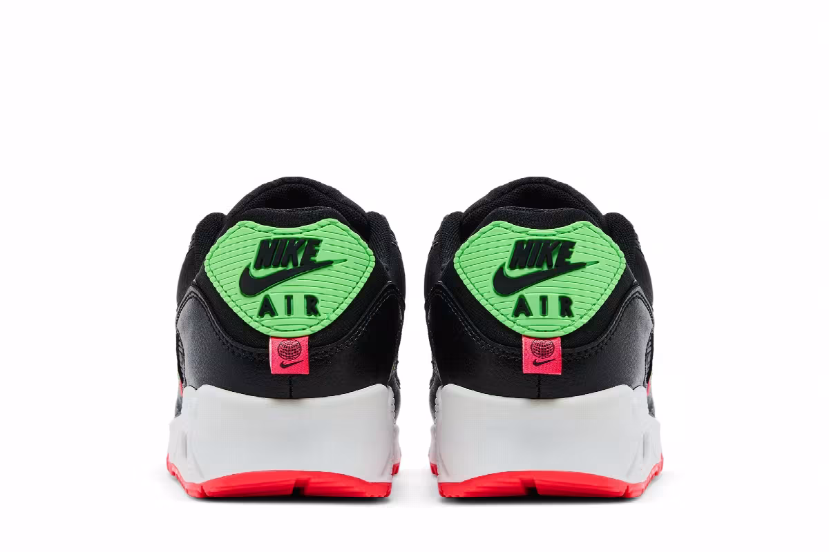 Nike Women's Air Max 90 SE Worldwide Pack - Black Flash, view 7
