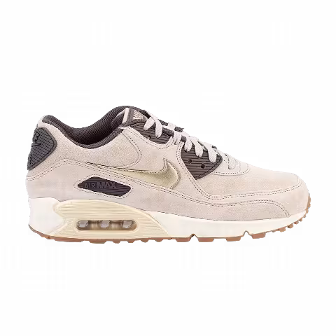 Nike Wmns Air Max 90 Premium Suede 'String Gold'
