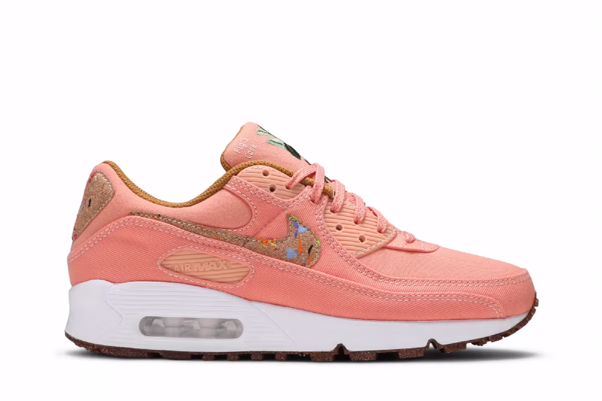 Nike Women's Air Max 90 SE Cork - Apricot Agate, view 2