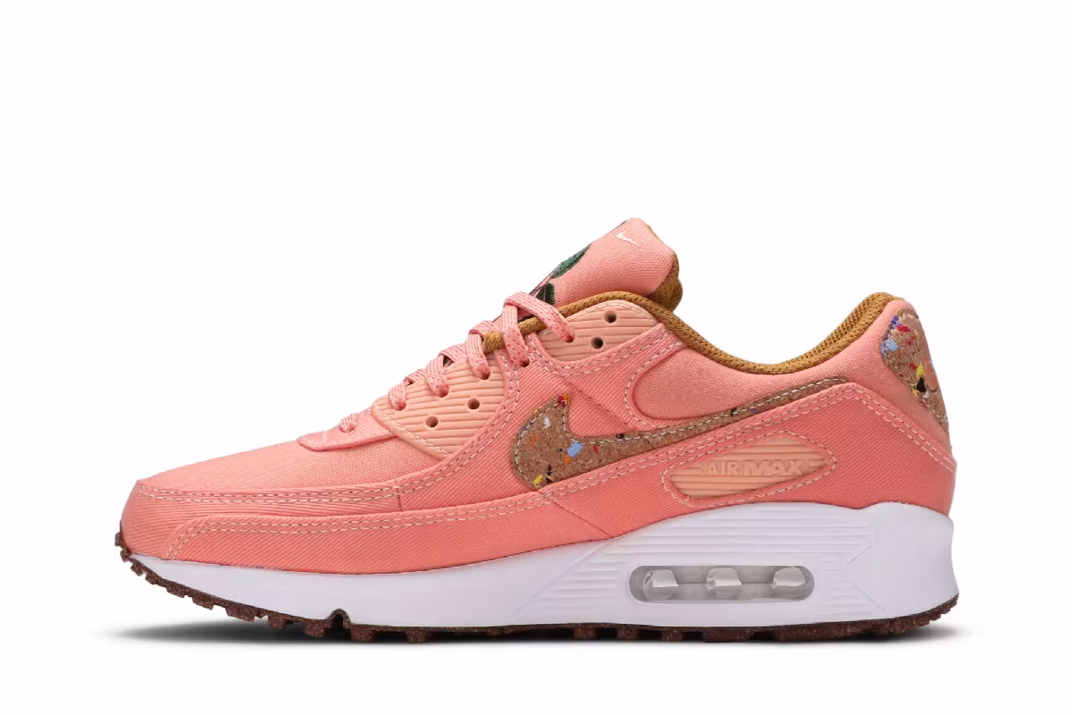 Nike Women's Air Max 90 SE Cork - Apricot Agate, view 4