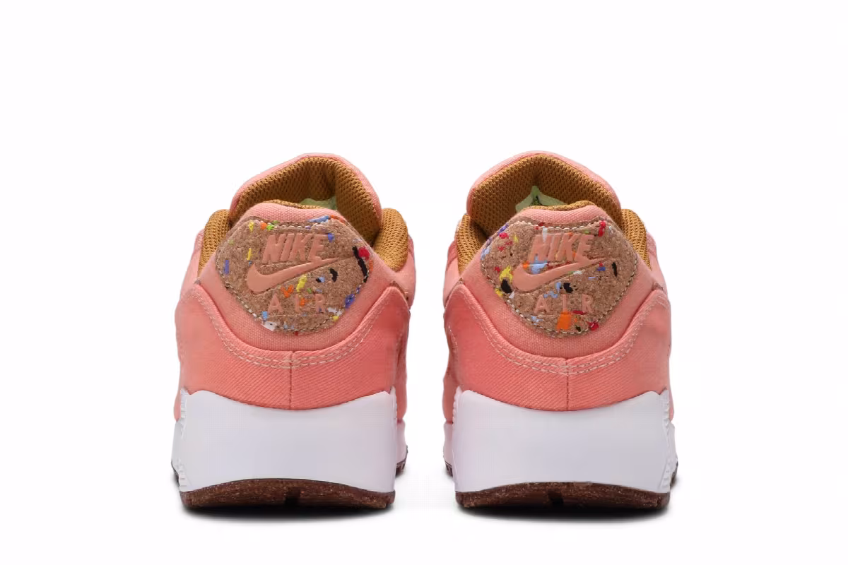 Nike Women's Air Max 90 SE Cork - Apricot Agate, view 7