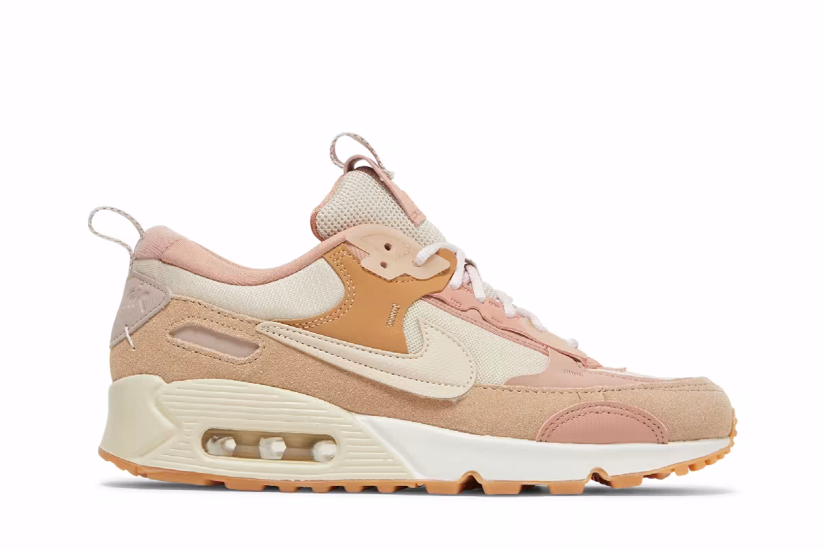 Nike Women's Air Max 90 Futura Scrap - Sanddrift, view 2