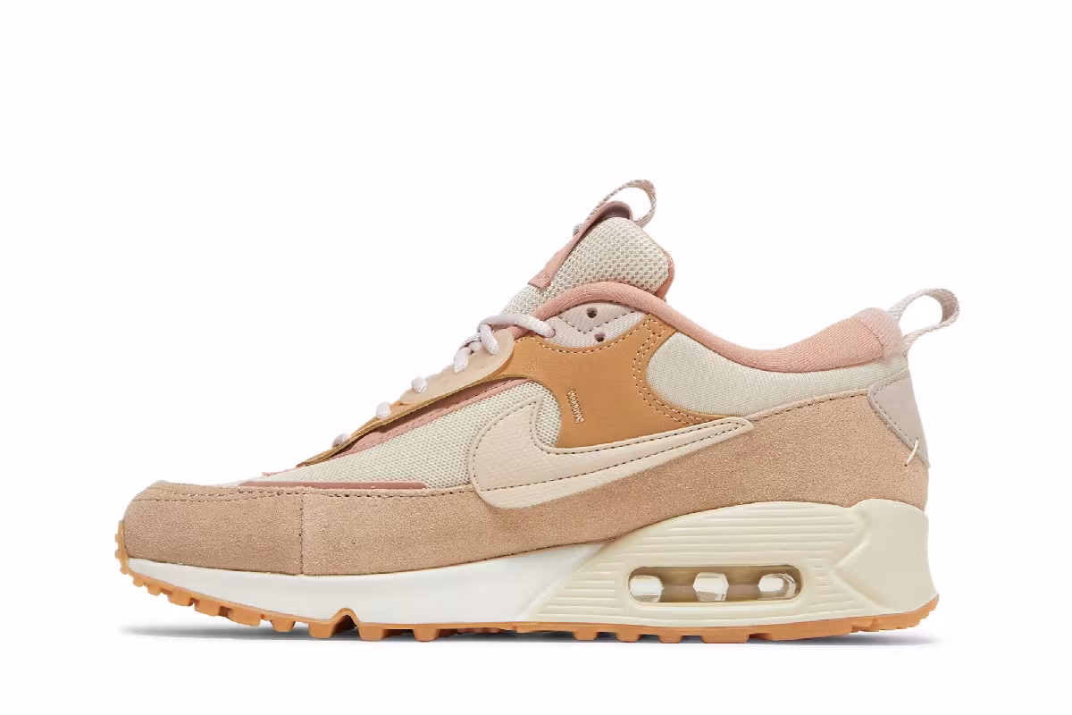 Nike Women's Air Max 90 Futura Scrap - Sanddrift, view 4