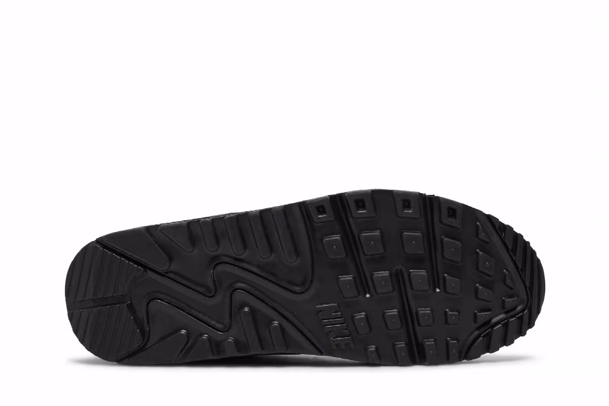 Nike Women's Air Max 90 Triple Black, view 5