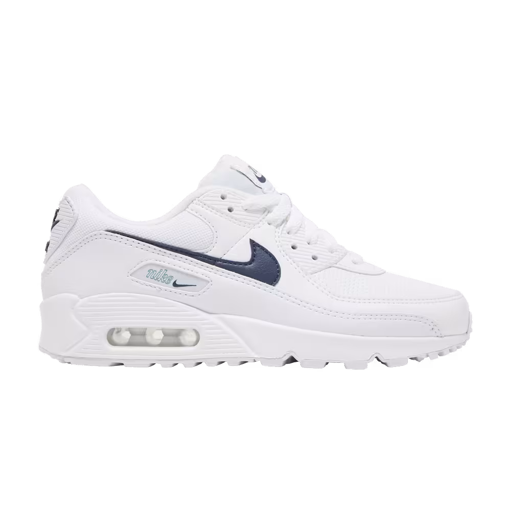 Nike Women's Air Max 90 White Racer Blue