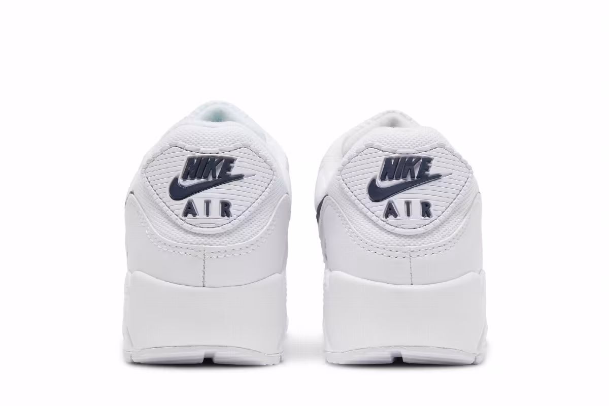 Nike Women's Air Max 90 White Racer Blue, view 7