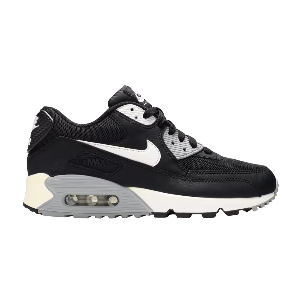 Nike Women's Air Max 90 Essential Black Wolf Grey
