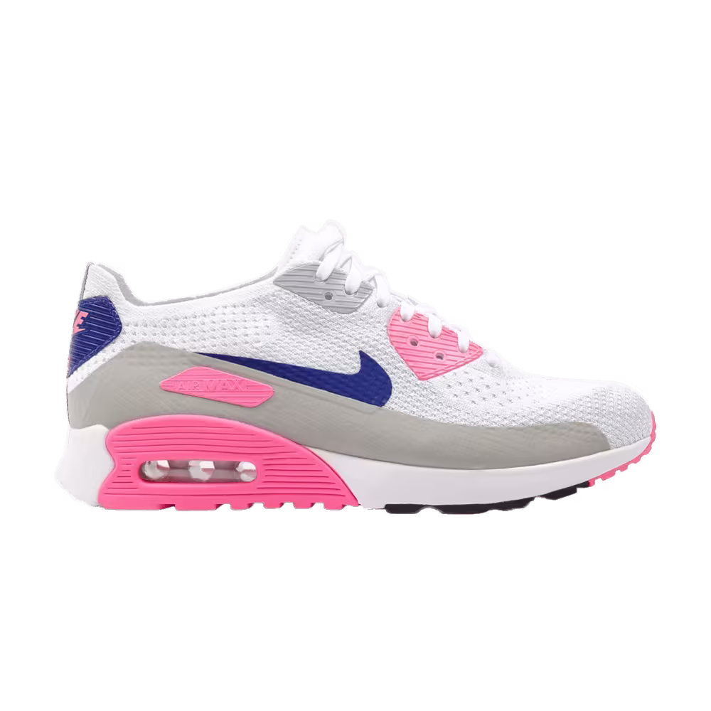 Nike Women's Air Max 90 Ultra 2.0 Flyknit Laser Pink