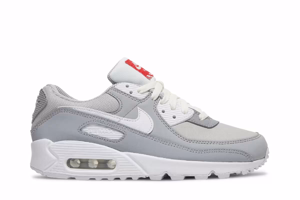 Nike Women's Air Max 90 Light Smoke Grey, view 2