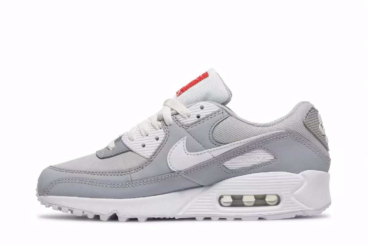 Nike Women's Air Max 90 Light Smoke Grey, view 4