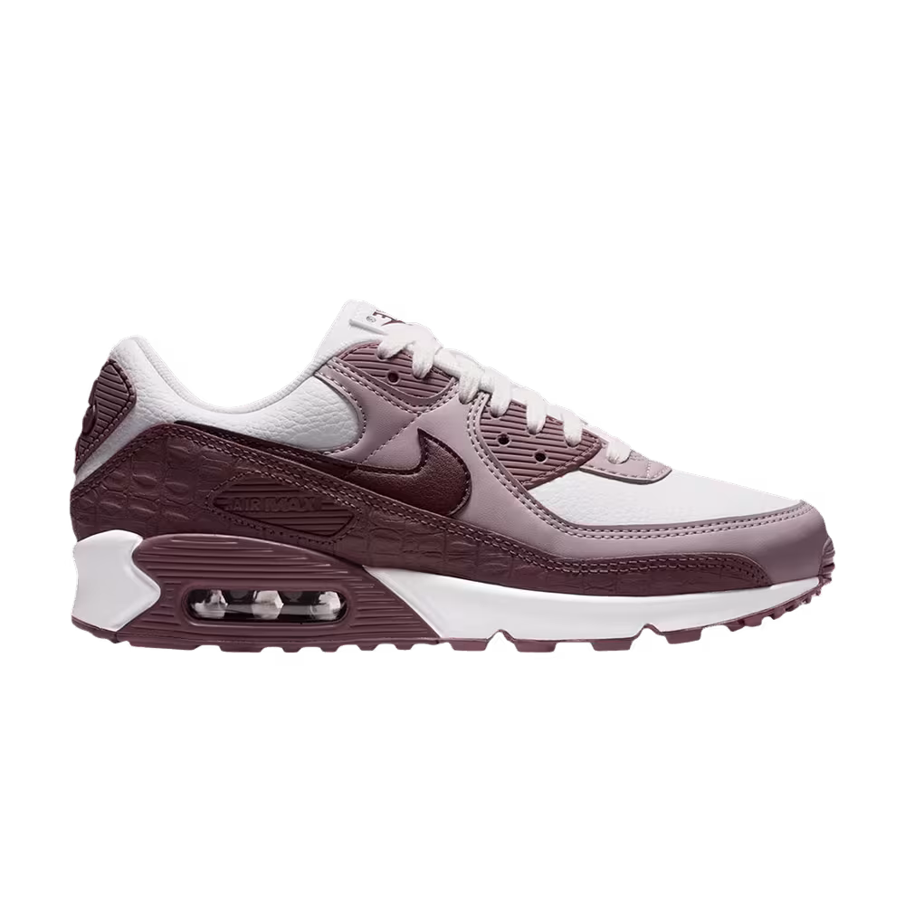 Nike Women's Air Max 90 Burgundy Croc