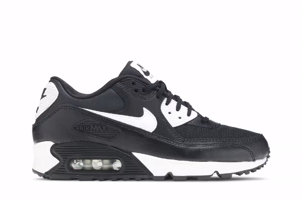 Nike Women's Air Max 90 Essential Metallic Silver, view 2