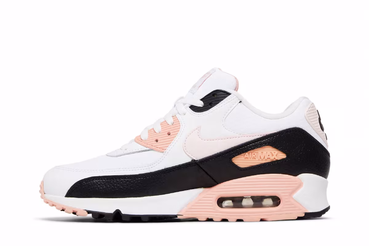 Nike Women's Air Max 90 Soft Pink, view 4