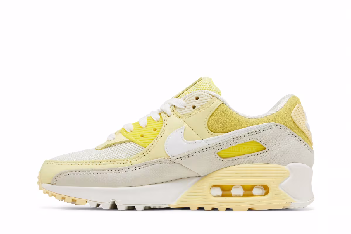 Nike Women's Air Max 90 Opti Yellow, view 4