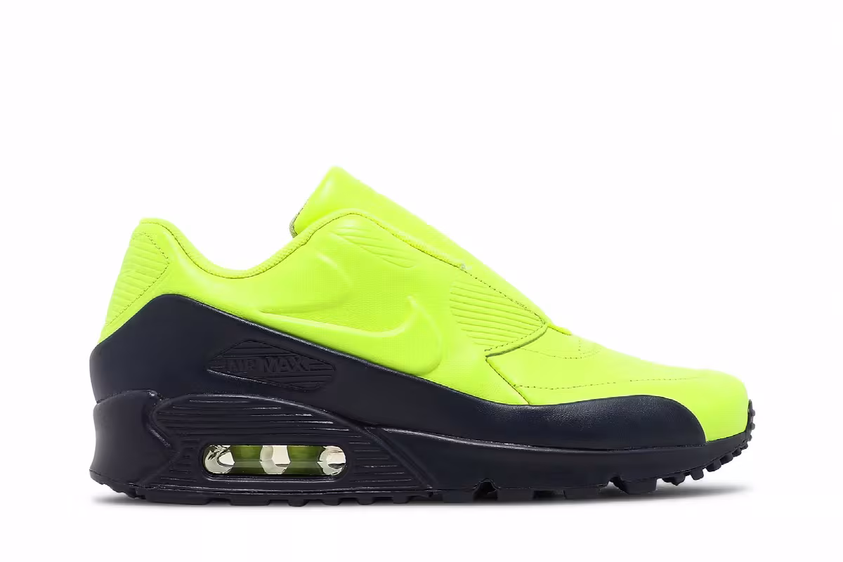 Sacai x Nike Women's Air Max 90 Volt Obsidian, view 2