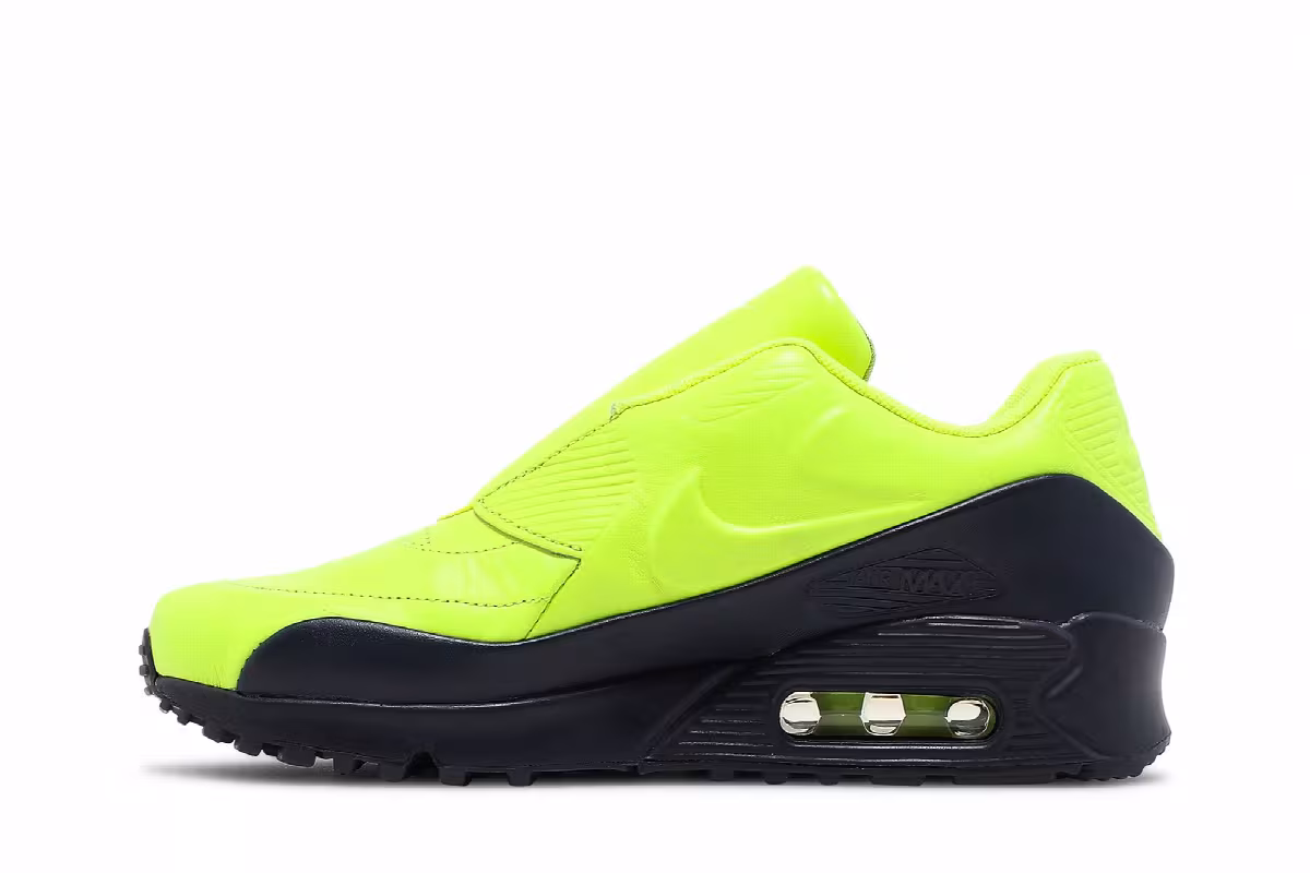 Sacai x Nike Women's Air Max 90 Volt Obsidian, view 4