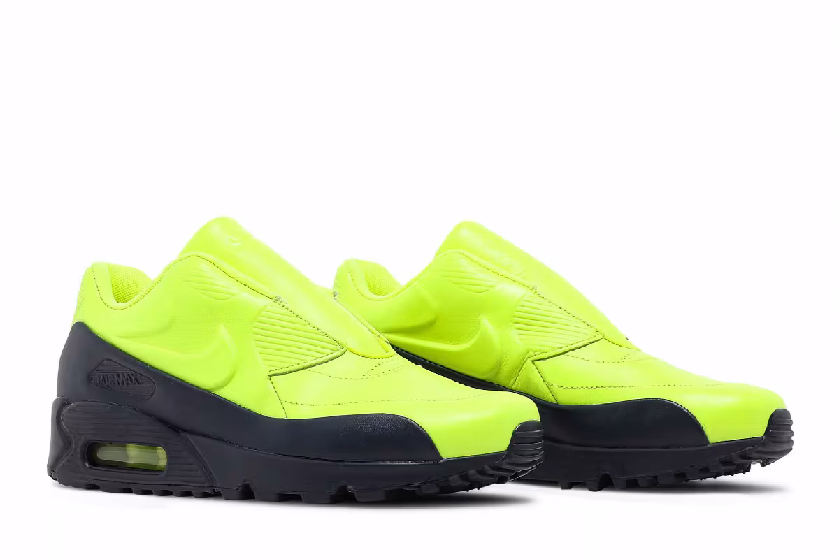 Sacai x Nike Women's Air Max 90 Volt Obsidian, view 9