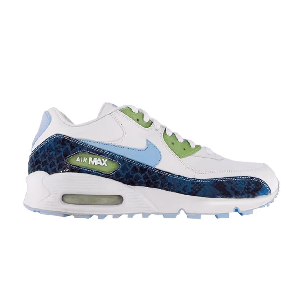 Nike Women's Air Max 90 Ice Blue Python