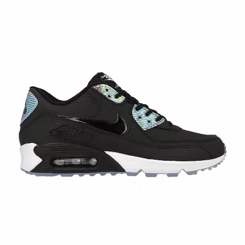 Nike Wmns Air Max 90 Premium 'Black Pure Platinum'
