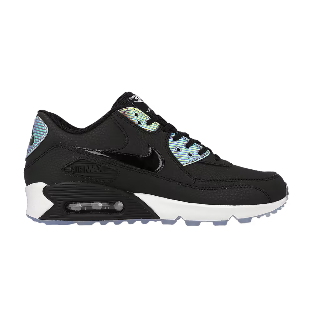 Nike Women's Air Max 90 Premium Black Pure Platinum