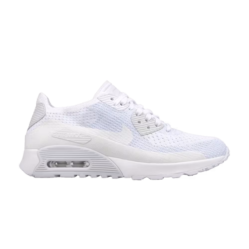 Nike Women's Air Max 90 Flyknit Ultra 2.0 White
