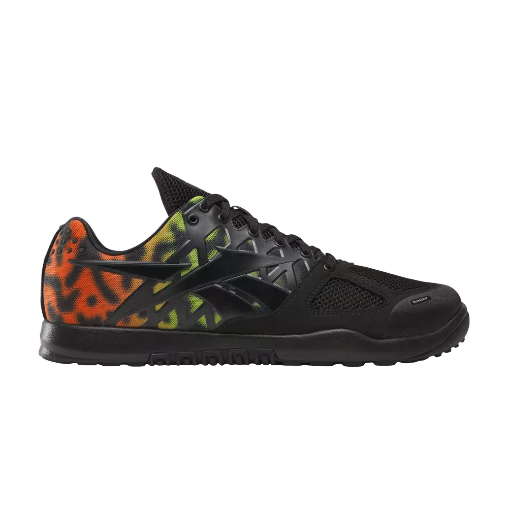 Reebok Nano 2.0 Black Atomic Tangerine
