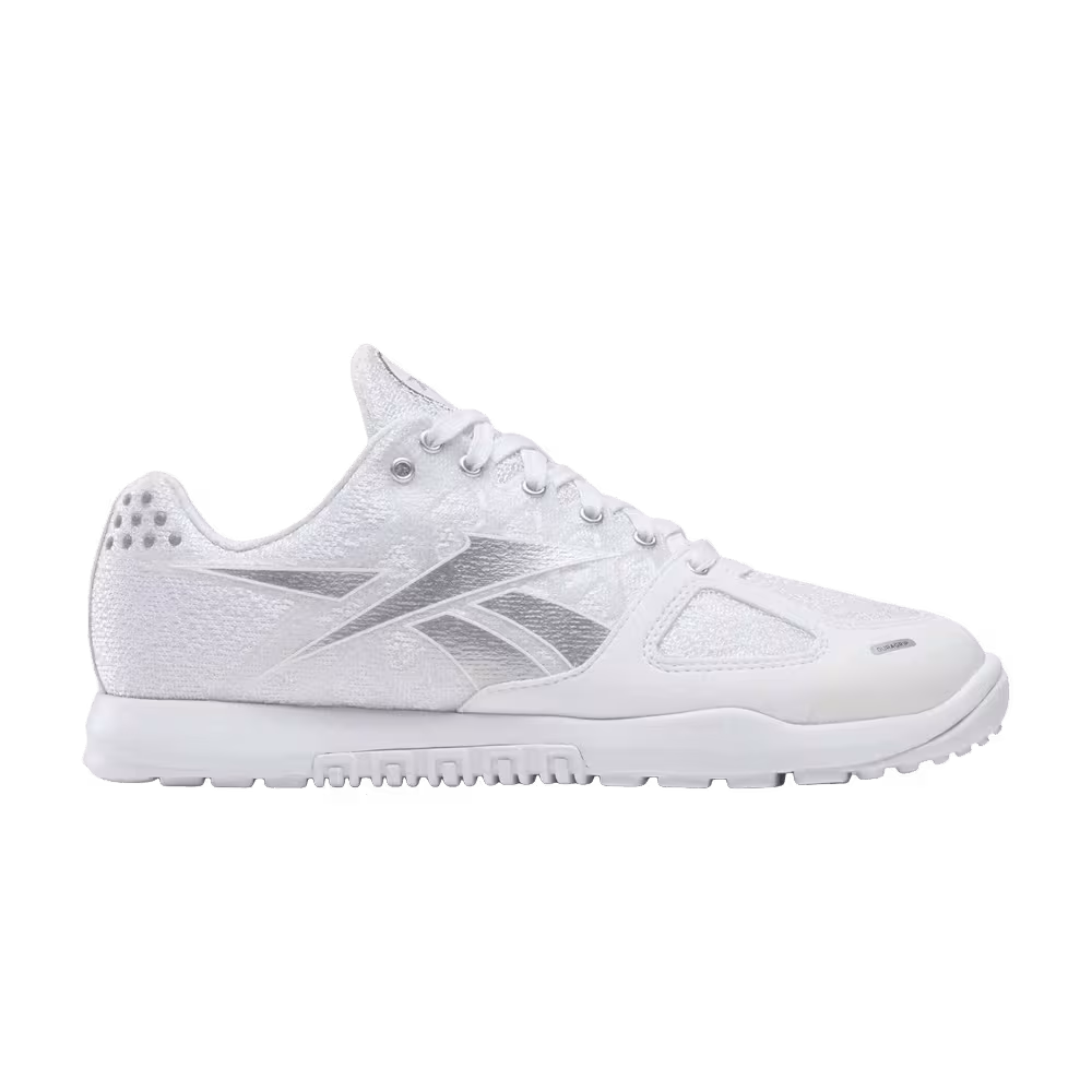 Reebok Nano 2.0 White Silver Metallic