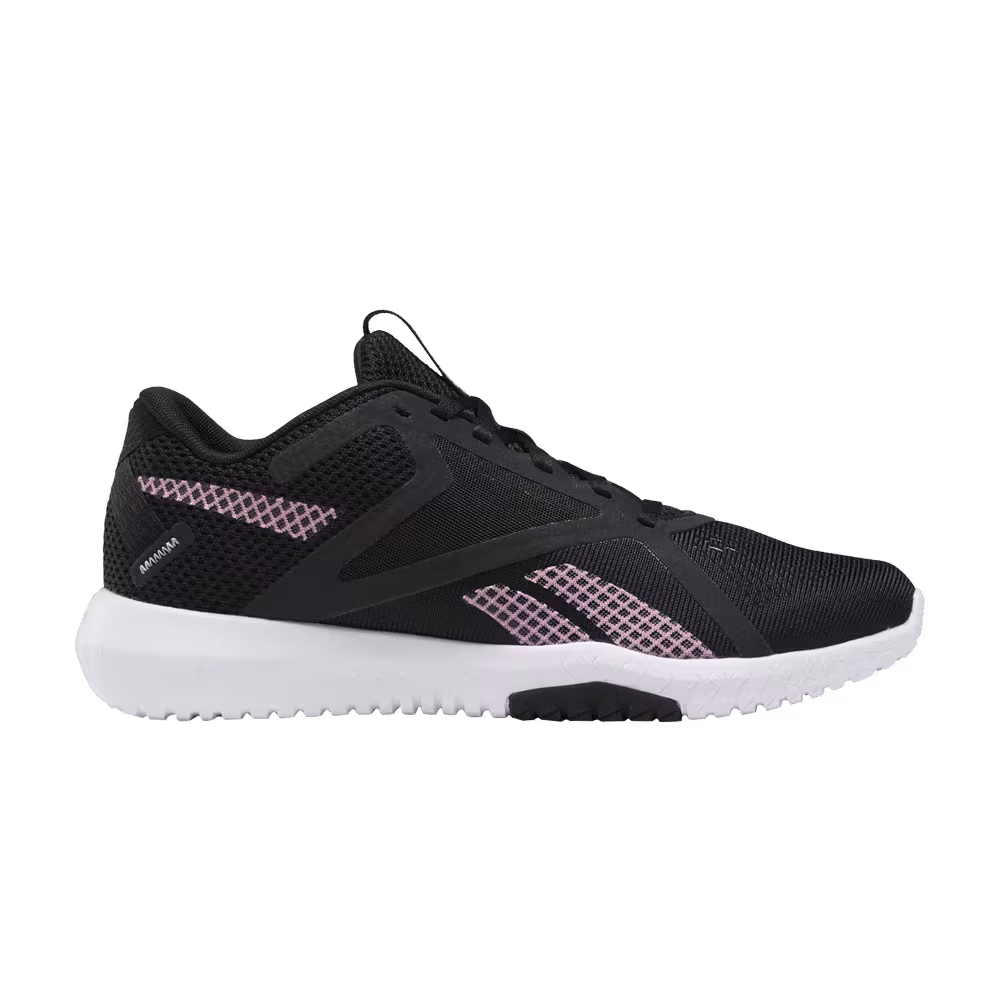 Reebok Women's Flexagon Force 2 Wide Black Jasmine Pink