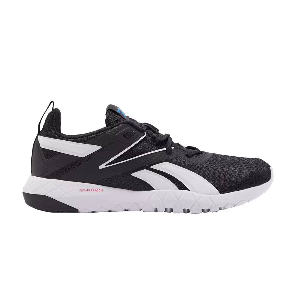 Reebok Mega Flexagon Black Horizon Blue Pink