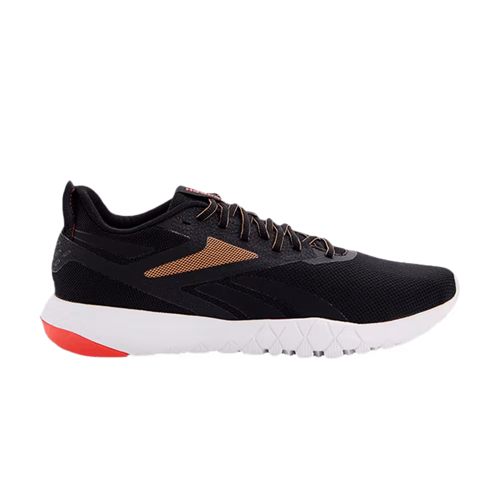 Reebok Flexagon Force 4 Black Court Brown Neon Cherry