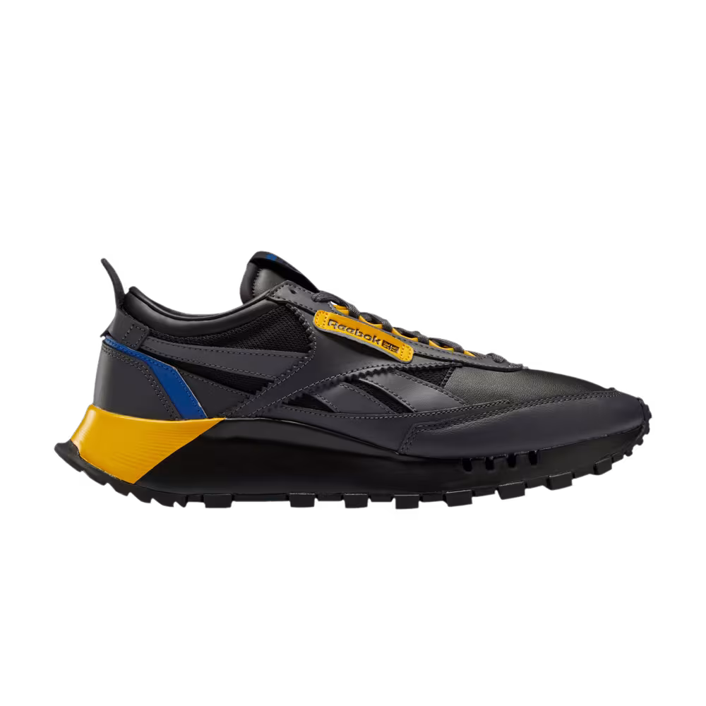 Reebok Women's Classic Leather Legacy Black Collegiate Gold