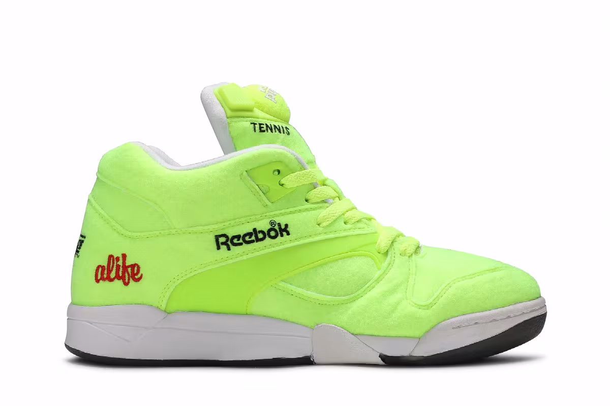 Alife x Reebok Court Victory Pump Felt Ball Out, view 2