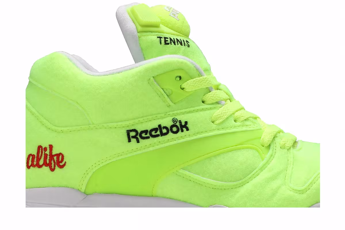 Alife x Reebok Court Victory Pump Felt Ball Out, view 3