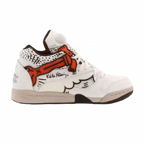 Keith Haring x Reebok Court Victory Pump Sample
