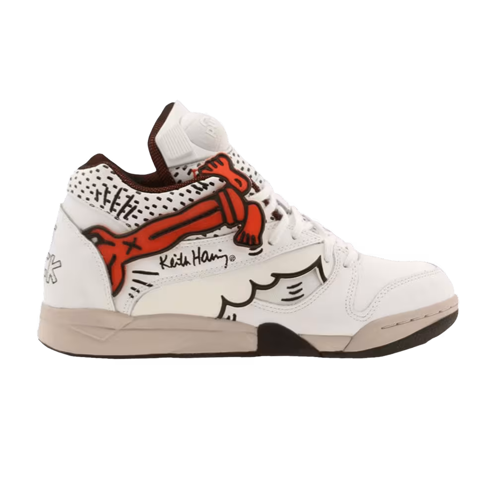 Keith Haring x Reebok Court Victory Pump Sample