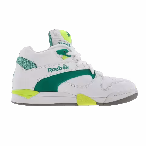 Reebok Court Victory Pump UNI 'White Green Citron'