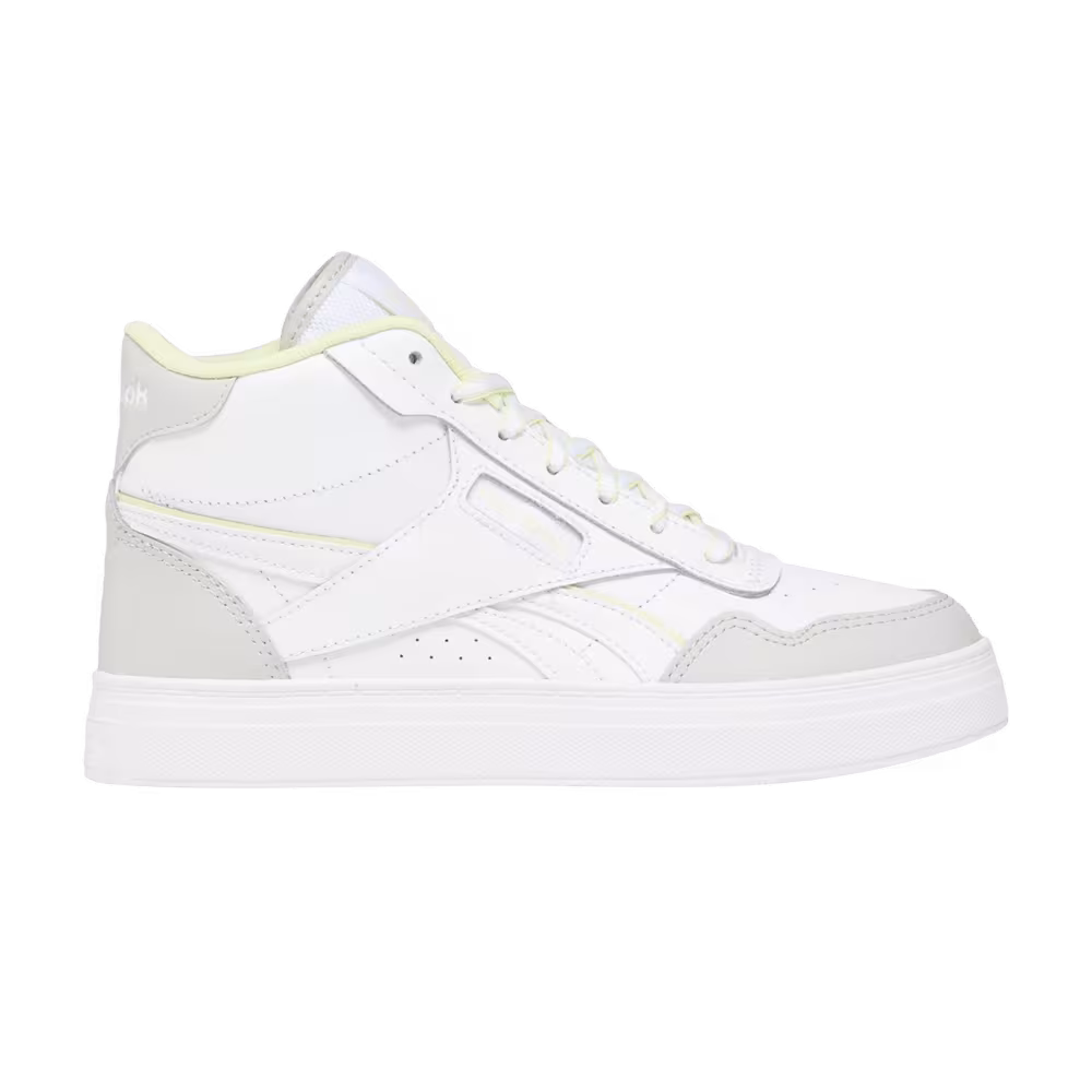 Reebok Women's Court Advance Bold High White Citron Glow